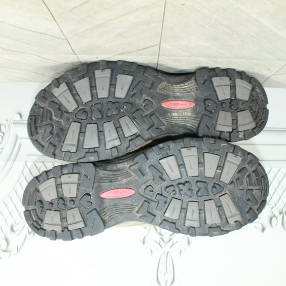 Wenger Tan Leather Lace Up Out Dry Hiking Boots Size 8 - Picture 9 of 9